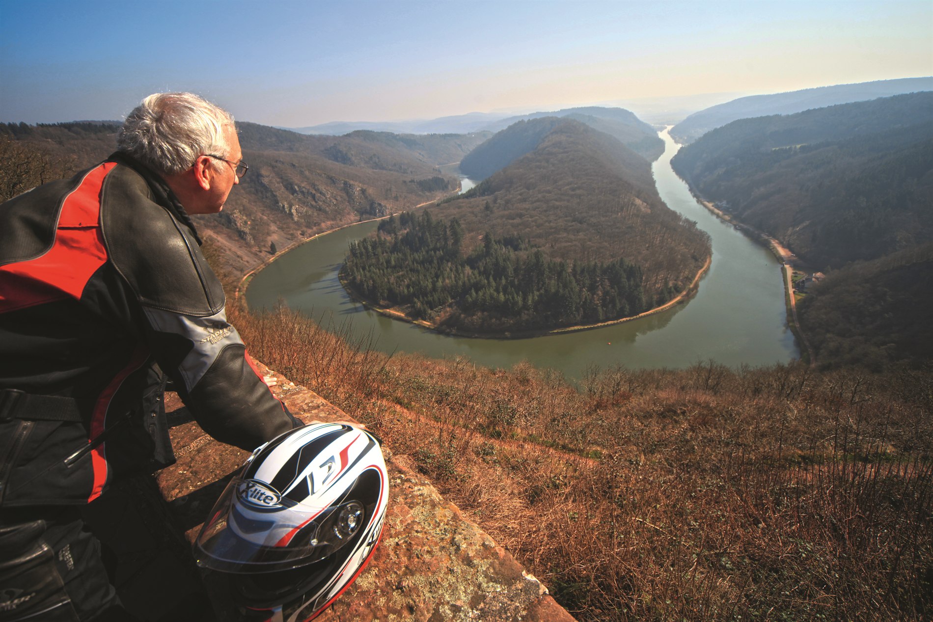 Motorrad fahren im Saarland